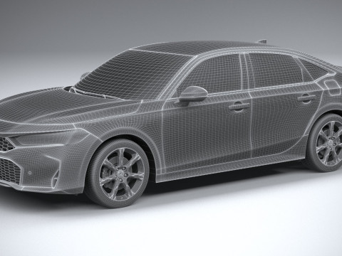 Honda Civic Sedan 2025 3D Model