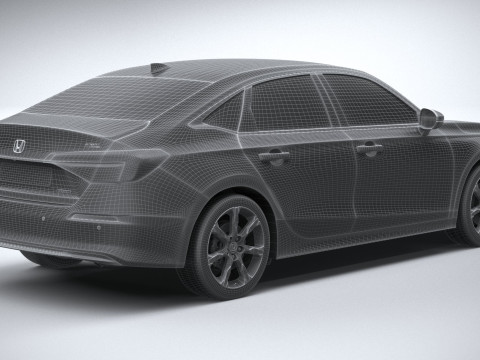 Honda Civic Sedan 2025 3D Model