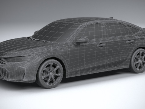 Honda Civic Sedan 2025 3D Model