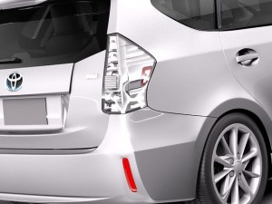 Toyota prius v 2012 Model 3D