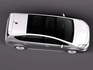 Toyota prius v 2012 3D Model