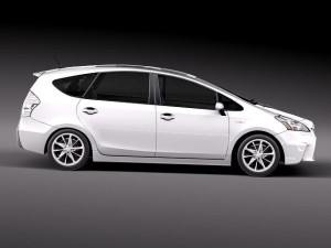Toyota prius v 2012 Model 3D