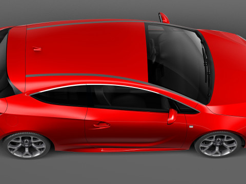 Opel Astra OPC 2013 Model 3D