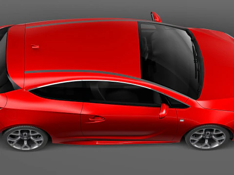 Opel Astra OPC 2013 3D Model