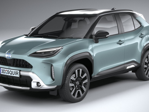 Toyota Yaris Cross 2024 3D 모델