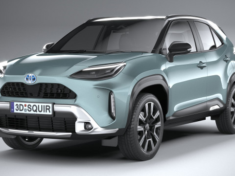 Toyota Yaris Cross 2024 3D 모델
