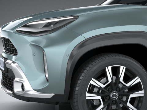 Toyota Yaris Cross 2024 3D 모델