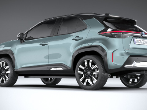 Toyota Yaris Cross 2024 3D 모델