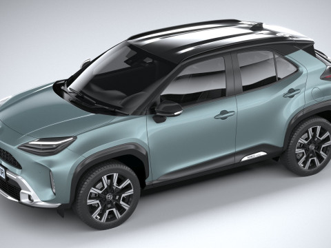 Toyota Yaris Cross 2024 3D 모델