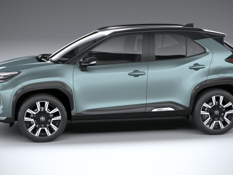 Toyota Yaris Cross 2024 3D 모델