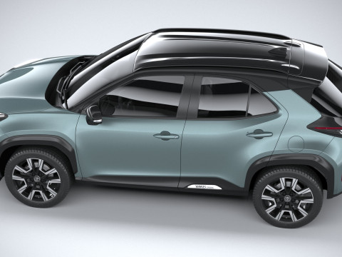 Toyota Yaris Cross 2024 3D 모델