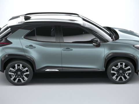 Toyota Yaris Cross 2024 3D 모델
