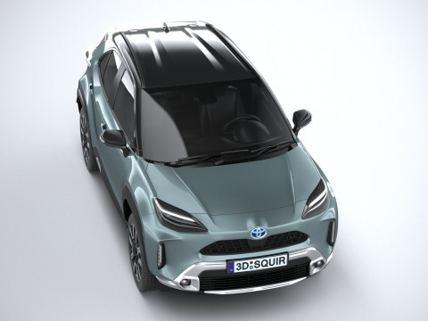 Toyota Yaris Cross 2024 3D 모델