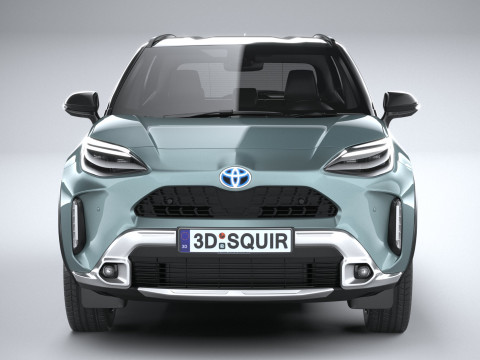 Toyota Yaris Cross 2024 3D 모델