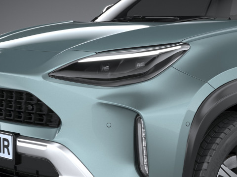 Toyota Yaris Cross 2024 3D 모델