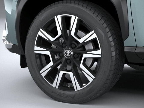 Toyota Yaris Cross 2024 3D 모델