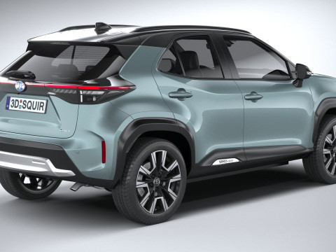 Toyota Yaris Cross 2024 3D 모델