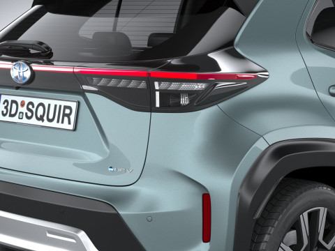 Toyota Yaris Cross 2024 3D 모델