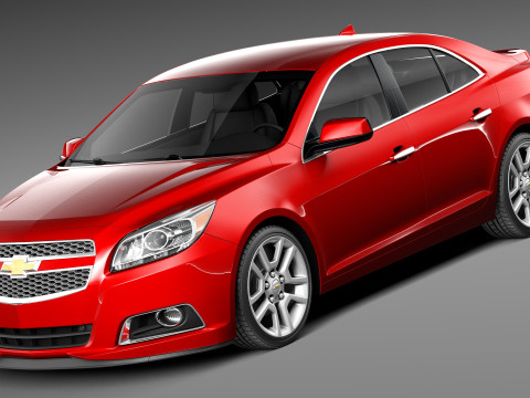 Chevrolet Malibu 2013 3D Model