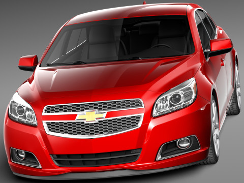 Chevrolet Malibu 2013 3D Model