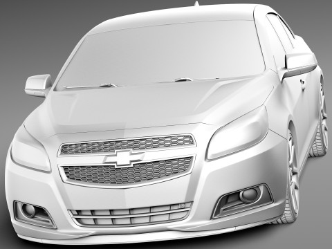 Chevrolet Malibu 2013 3D Model