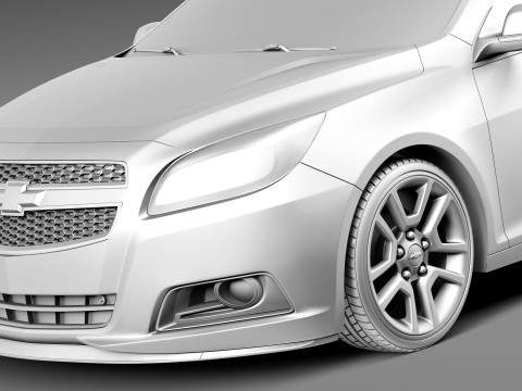 Chevrolet Malibu 2013 3D Model