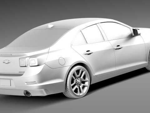 Chevrolet Malibu 2013 3D Model