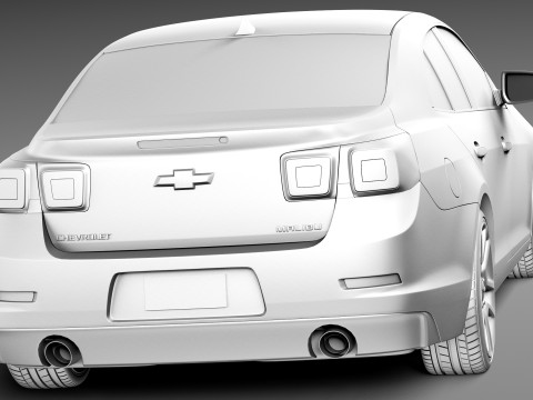 Chevrolet Malibu 2013 3D Model