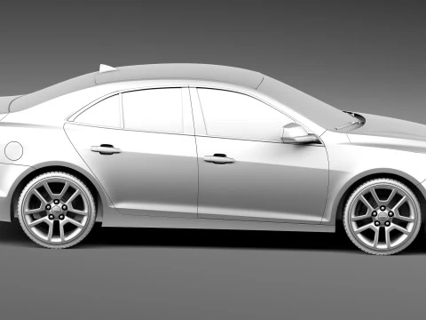Chevrolet Malibu 2013 3D Model