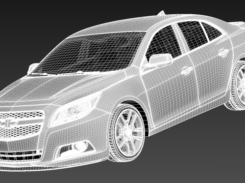 Chevrolet Malibu 2013 3D Model