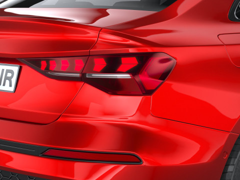Audi A3 Sedan 2025 3D 模型