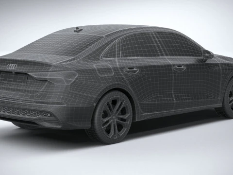 Audi A3 Sedan 2025 3D Model