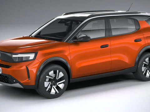 Opel Frontera 2025 Modèle 3D