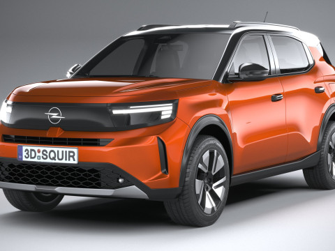 Opel Frontera 2025 Modèle 3D