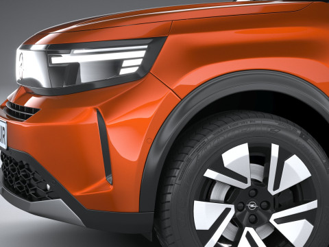 Opel Frontera 2025 Modèle 3D