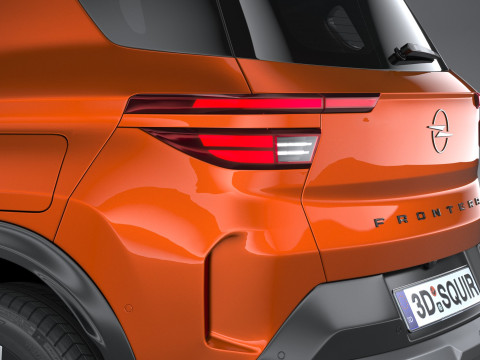 Opel Frontera 2025 Modèle 3D