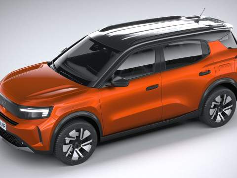 Opel Frontera 2025 Modèle 3D