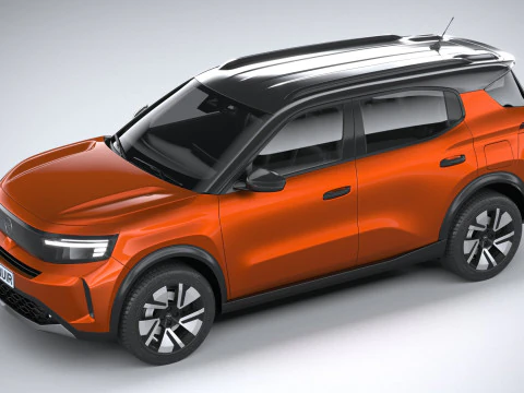 Opel Frontera 2025 3D Model