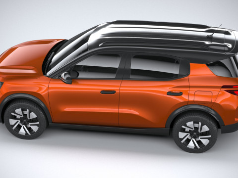 Opel Frontera 2025 Modèle 3D