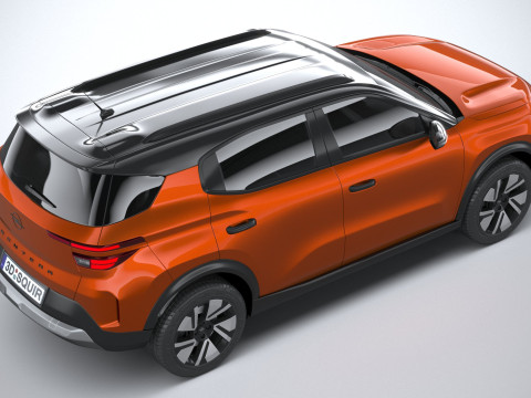 Opel Frontera 2025 Modèle 3D