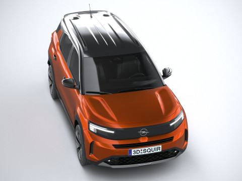 Opel Frontera 2025 Modèle 3D