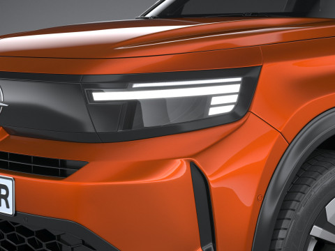 Opel Frontera 2025 Modèle 3D