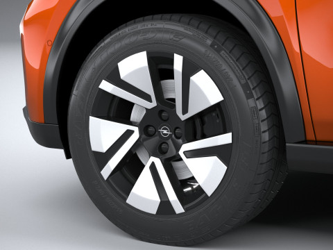 Opel Frontera 2025 Modèle 3D