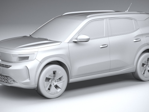 Opel Frontera 2025 Modèle 3D