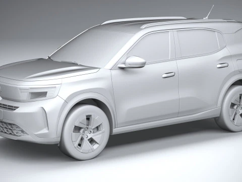 Opel Frontera 2025 3D Model