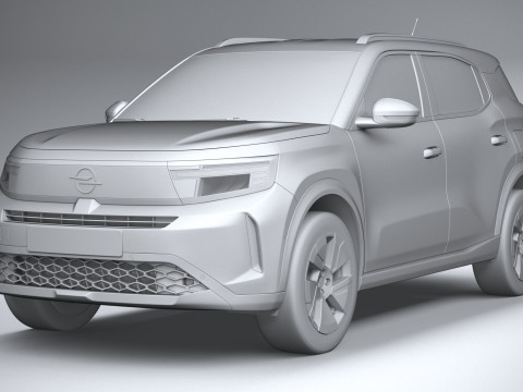 Opel Frontera 2025 Modèle 3D