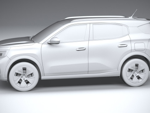 Opel Frontera 2025 Modèle 3D