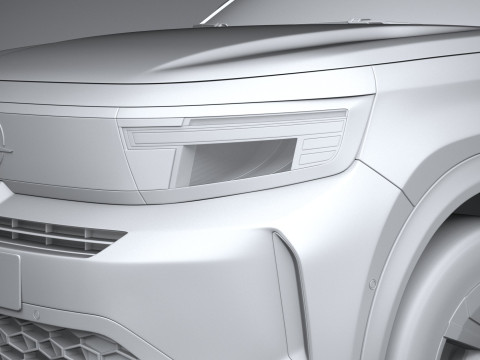Opel Frontera 2025 Modèle 3D