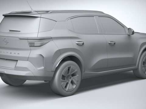 Opel Frontera 2025 Modèle 3D