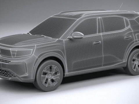 Opel Frontera 2025 Modèle 3D